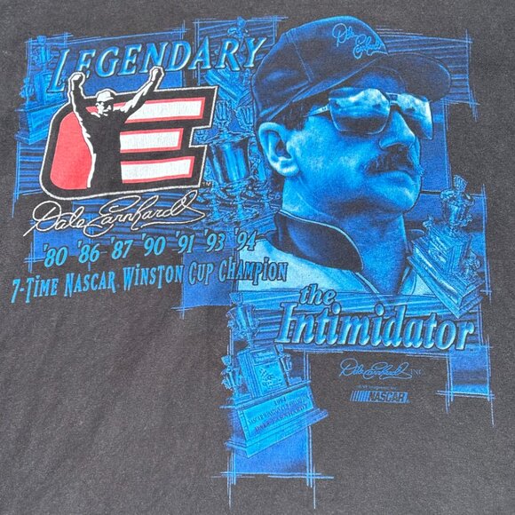 Dale Earnhardt Nascar T Shirt on Chase Tag Sz L - Picture 2 of 7